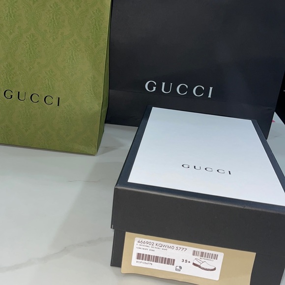 Gucci GG Soft Pink Formentera Espadrilles Size 35.5 - Picture 5 of 5